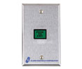 Alarm Controls TS-7 Request To Exit Small Green Push Button, Exit