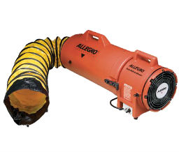 Allegro 037-9533-25 Plastic Com-Pax-Ial Blowers w/Canisters - 25ft. Ducting Includes