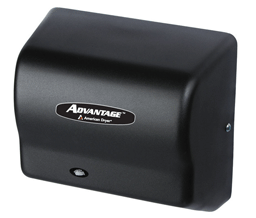 American Dryer AD90-BG Steel Black Graphite Advantage AD Hand & Hair Dryer
