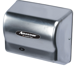 American Dryer AD90-SS Stainless Steel Advantage AD Hand & Hair Dryer