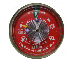 Amerex 12402 Gauge 240 SS PSI Epoxy