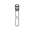 Amerex 1667A Fire Extinguisher Parts - Siphon Tube