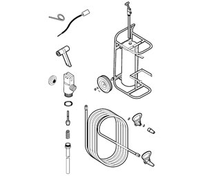 Amerex 6160A Fire Extinguisher Parts - Recharge Adapter