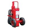Amerex 467 Nitrogen Cylinder Operated, Wheeled Dry Chemical Extinguisher, 125 lb