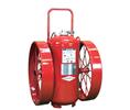 Amerex 491 Nitrogen Cylinder Operated, Wheeled Dry Chemical Extinguisher, 300 lb