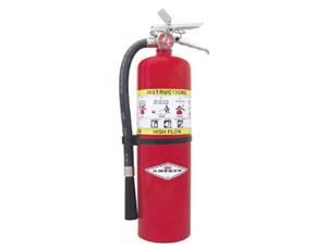 Amerex 722CR Hand Portable - Dry Chemical Extinguisher (Corrosion Resistant Paint), High Flow Stored Pressure, 10 lb