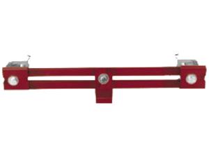 Amerex 868-6 "I" Beam (Exterior)  6" Cylinder Diameter Red Bracket