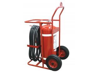 Amerex B674 Halotron wheeled Fire Extinguisher, 150 lb