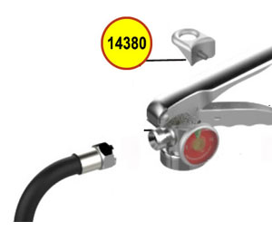 Amerex 14380 Amerex Extinguisher Parts - Bag Assembly Loop & Screw LG Water Mist