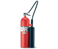 Amerex AX331 Carbon Dioxide (CO2) Fire Extinguisher - 15 lb w/Wall Hanger - 10B:C