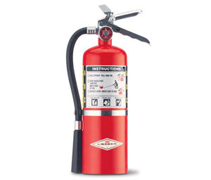 Amerex AX500 ABC Dry Chemical Fire Extinguisher - 5 lb w/Wall Hanger - 2A:10B:C