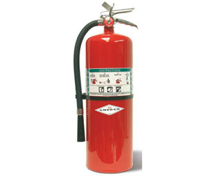 Amerex DDPAX361 HALON 1211 Fire Extinguisher - 17 lb Brass Valve w/Wall Hook - 4A:80B:C
