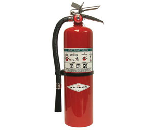 Amerex DDPAX371 HALON 1211 Fire Extinguisher - 13 lb Brass Valve w/Wall Hook - 2A:40B:C