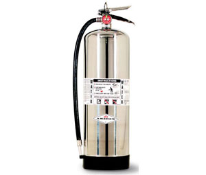 Amerex AX240 WF Water and Foam Fire Extinguisher - 2 1/2 gallon Water w/Wall Hanger - 2A