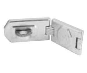 American Lock A875 Heavy Duty - Single Hinge Carded Hasp - 6-1/4" X 1-3/4" - Steel