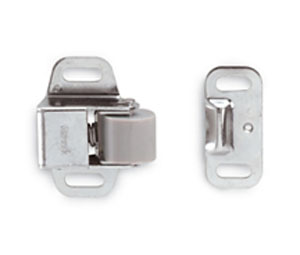 Amerock AMCM9745-2G Large Metal, Single Roller Catch - Bright Zinc Finish - 200 Pcs.