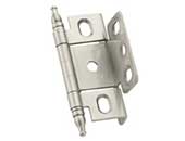 Amerock AMCM3175TM-WI Wrought Iron Minaret Tip Full Inset Full Wrap Free Swinging Hinge - 50 Each