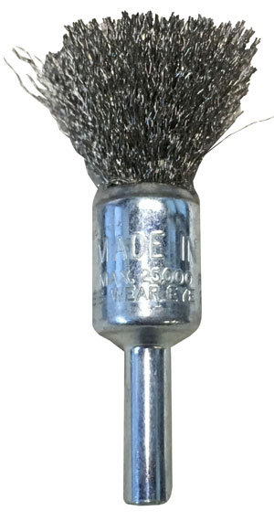 Crimped Wire Solid End Brushes-NS Series 1/2