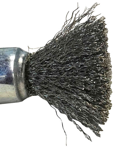 Crimped Wire Solid End Brushes-NS Series 1/2