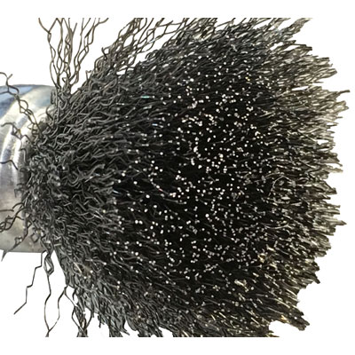 Crimped Wire Solid End Brushes-NS Series 1/2