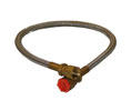 Ansul 31809 R 102 System Parts - 16" Long Stainless Braided Acutation Hose