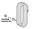 Ansul 14236AW Fire Extinguisher Parts - Hose Visual Inspection Disc - Strips of 6 ea