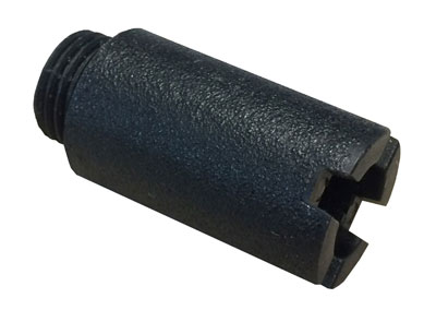 Dry Chemical Fire Extinguisher Parts - Nozzle Tip Assembly - Black