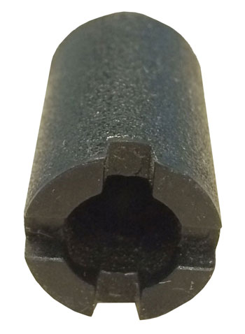 Dry Chemical Fire Extinguisher Parts - Nozzle Tip Assembly - Black