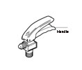 Ansul 432776AS Fire Extinguisher Parts - Handle (Chrome)