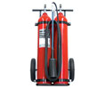Ansul 433537 Red Line® Wheeled Unit Fire Extinguisher CD-50-D-1 - CO2, 50 lb Capacity