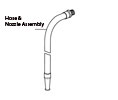 Ansul 429543AS Fire Extinguisher Parts - Hose & Nozzle Assembly