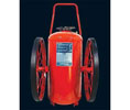 Ansul 54527 Red Line® D-Model Wheeled Unit Fire Extinguisher CR-RT-LR-I-350-D (Rubber Coated) - 350 lb Capacity