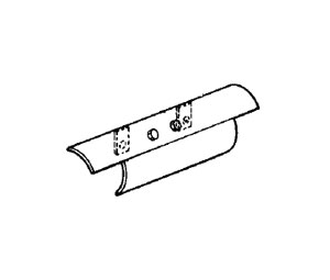 Ansul 74388 Foam Chambers Accessories - Split Deflector - AFC-550, Primed