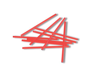 Ansul ASBR Ansul®-Style Remote Break Rods - 1/8" x 3-1/8" - Pkg/10