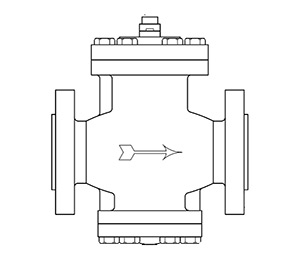 Ansul 57433 High Pressure Carbon Dioxide Systems - 2", 2-1/2", 3" Selector Valve - Flanged