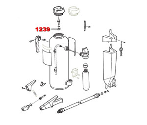 Ansul 1239 Ansul Redline Parts - Ring, Retaining (20/30Hand Portable/A-101)