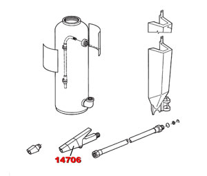 Ansul 14706 Ansul Redline Parts - Nozzle Assembly (30-E and G)