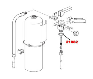 Ansul 21882 Ansul Sentry Parts - Ring, Quad (SY-0541, 0941, 1441)
