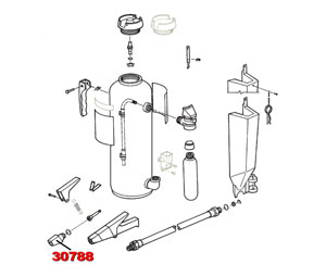Ansul 30788 Ansul Redline Parts - Nozzle Tip Assembly (K-10-E)