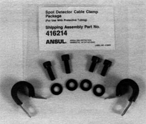 Ansul 416214 Ansul System Components - Spot Detector Cable Clamp Package - For use with protective tubing