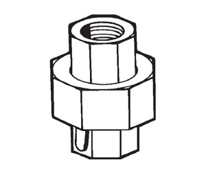 Ansul 416679 ANSUL Low Pressure CO2 Systems - Orifice Union, 1 in. NPT