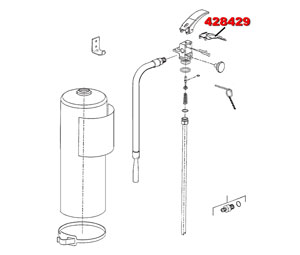 Ansul 428429 Ansul Sentry Parts - Handle, Carrying (A10I, PK10I, C10I, A20I, PK20I, C20I)