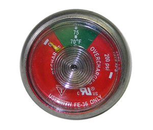 Ansul 426264 Ansul Sentry Parts - Gauge for FE-36 2.5lb & 5lb Only