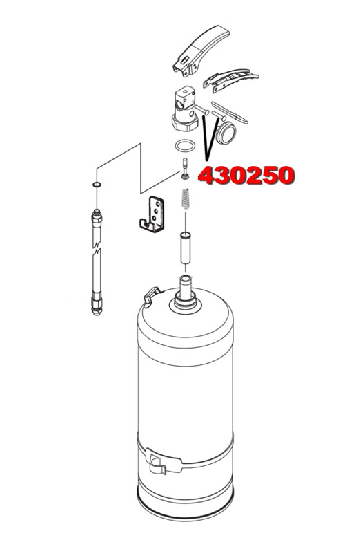 Ansul 430250 Ansul Sentry Parts Rivet (K011, W021)