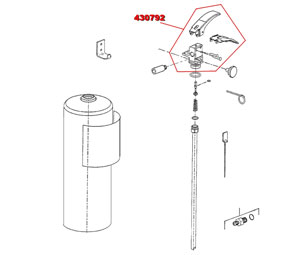 Ansul 430792 Ansul Sentry Parts - Valve Assembly (W02-1)