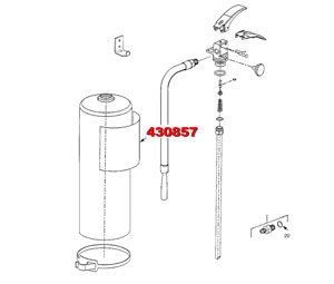 Ansul 430857 Ansul Sentry Parts - One-Piece Nameplate, Replacement (non-UL) (AA20)