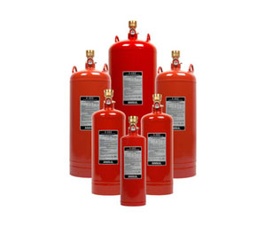 Ansul 435028 I-101 17 lb (7.7 kg) A-17ABC Tank and Valve Assembly