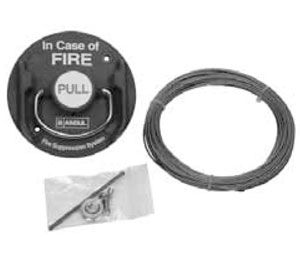 Ansul 436349 Ansul R-102 - Remote Pull Station without Wire Rope - Red (French)