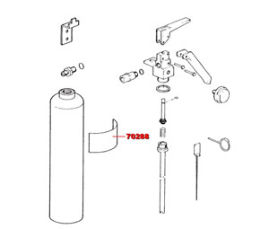 Ansul 70288 Ansul Sentry Parts - Nameplate, Field Replacement, One-Piece (SY-0215, 0216)