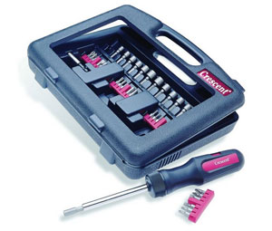 APEX MBR2 Crescent® 34-Piece Dura-Driver™ Ratchet Driver Set